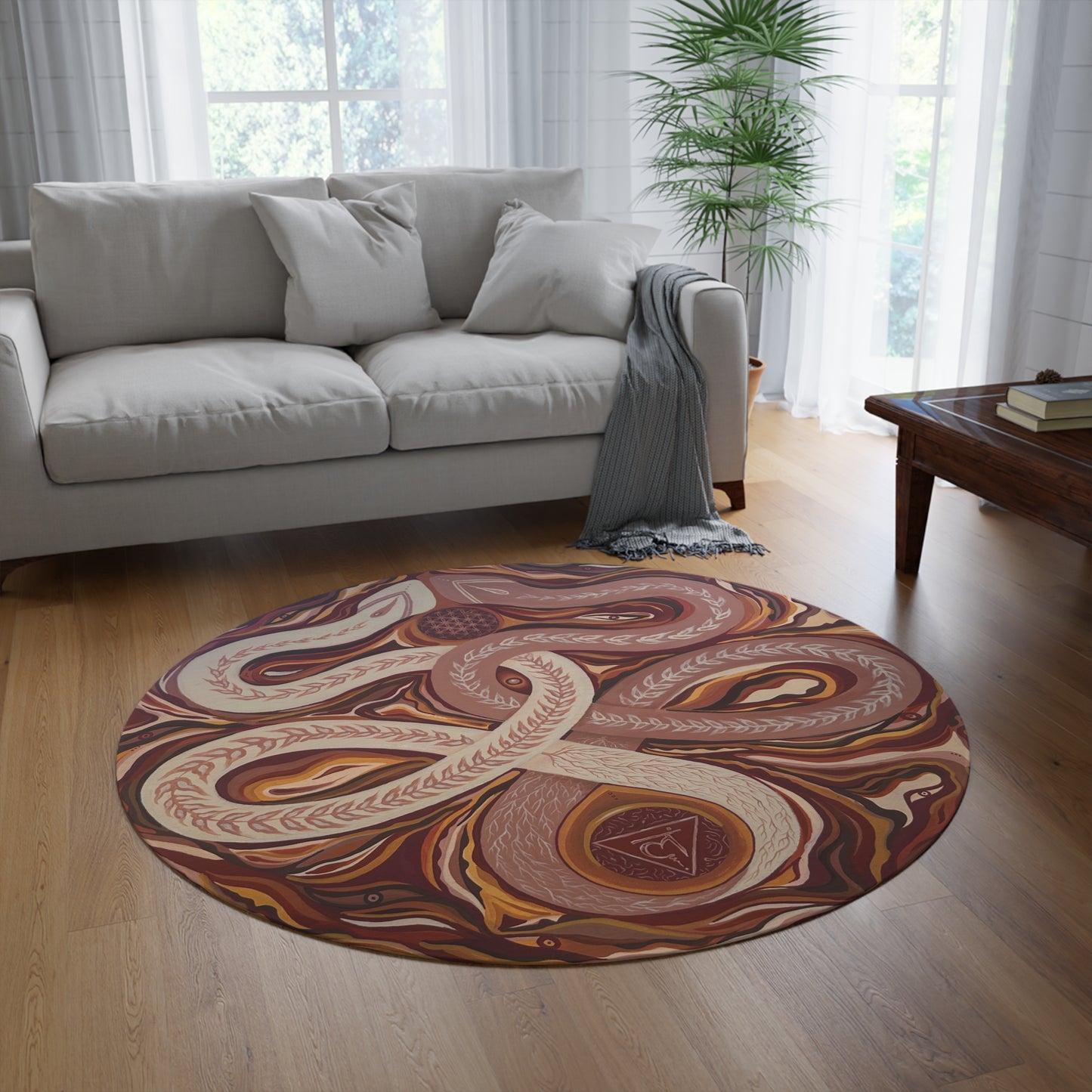 Grounded Union Round Rug
