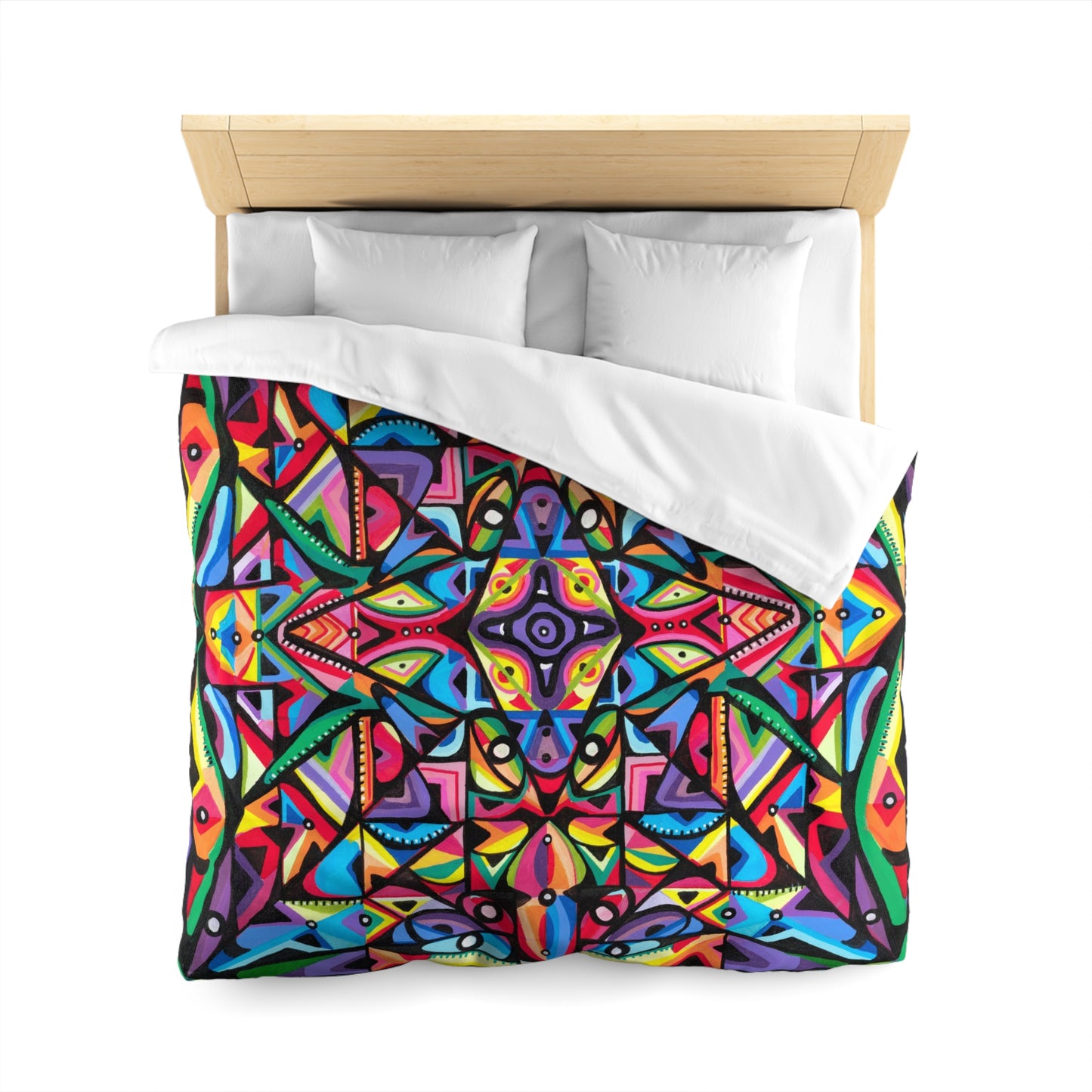 Spirit of growth Microfiber Duvet Cover