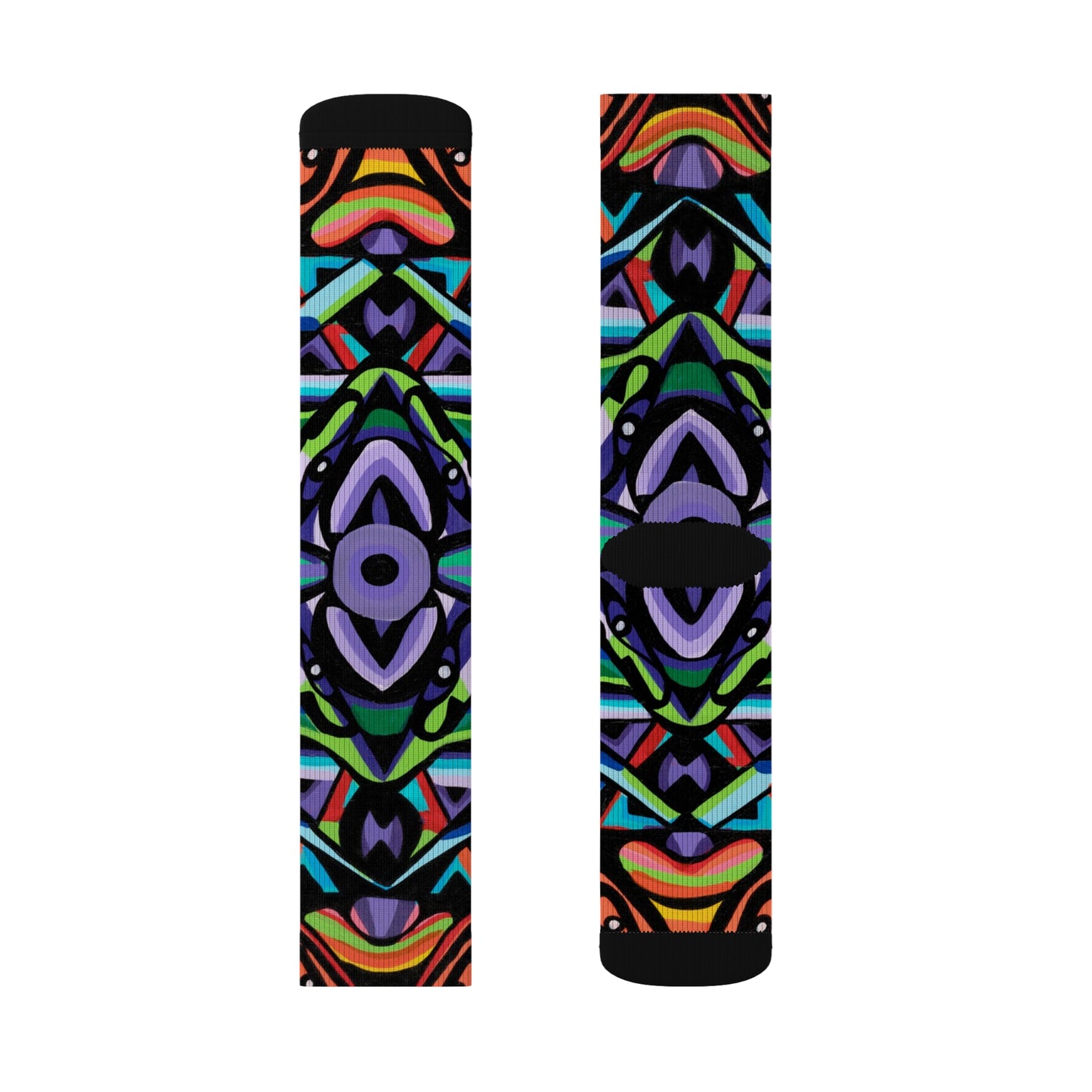Iron vortex Sublimation Socks