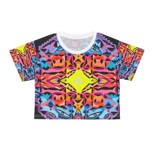 Dream portal Crop Tee (AOP)