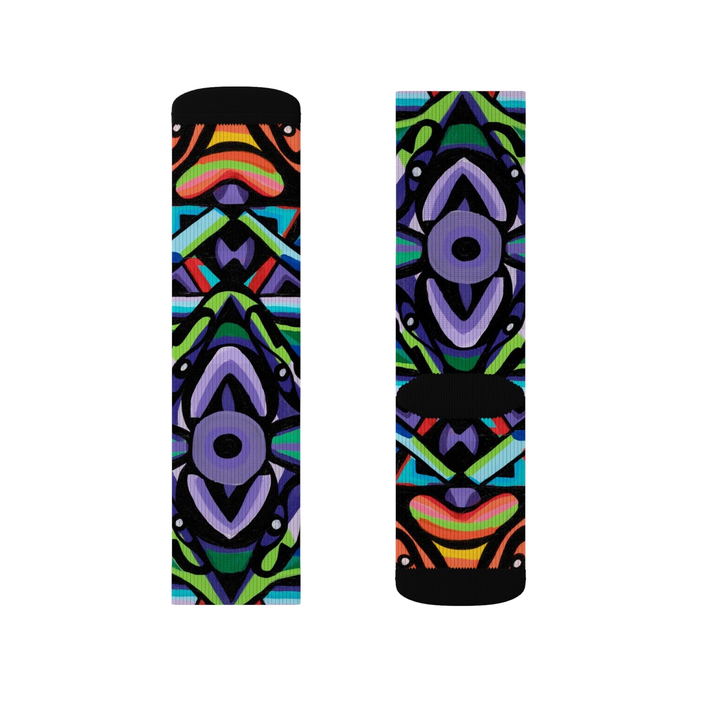Iron vortex Sublimation Socks