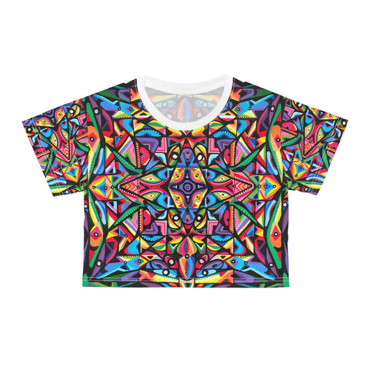 Spirit of growth Crop Tee (AOP)
