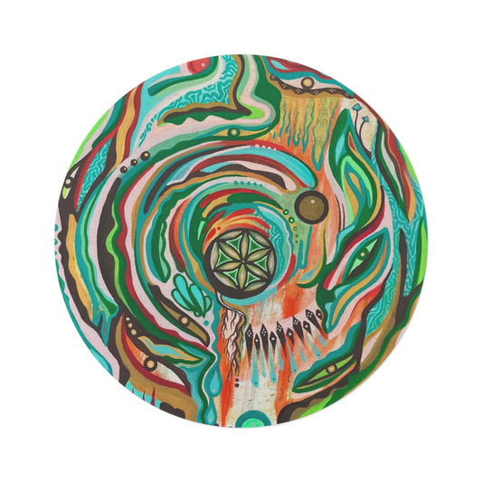 Elements of Brunch Round Rug