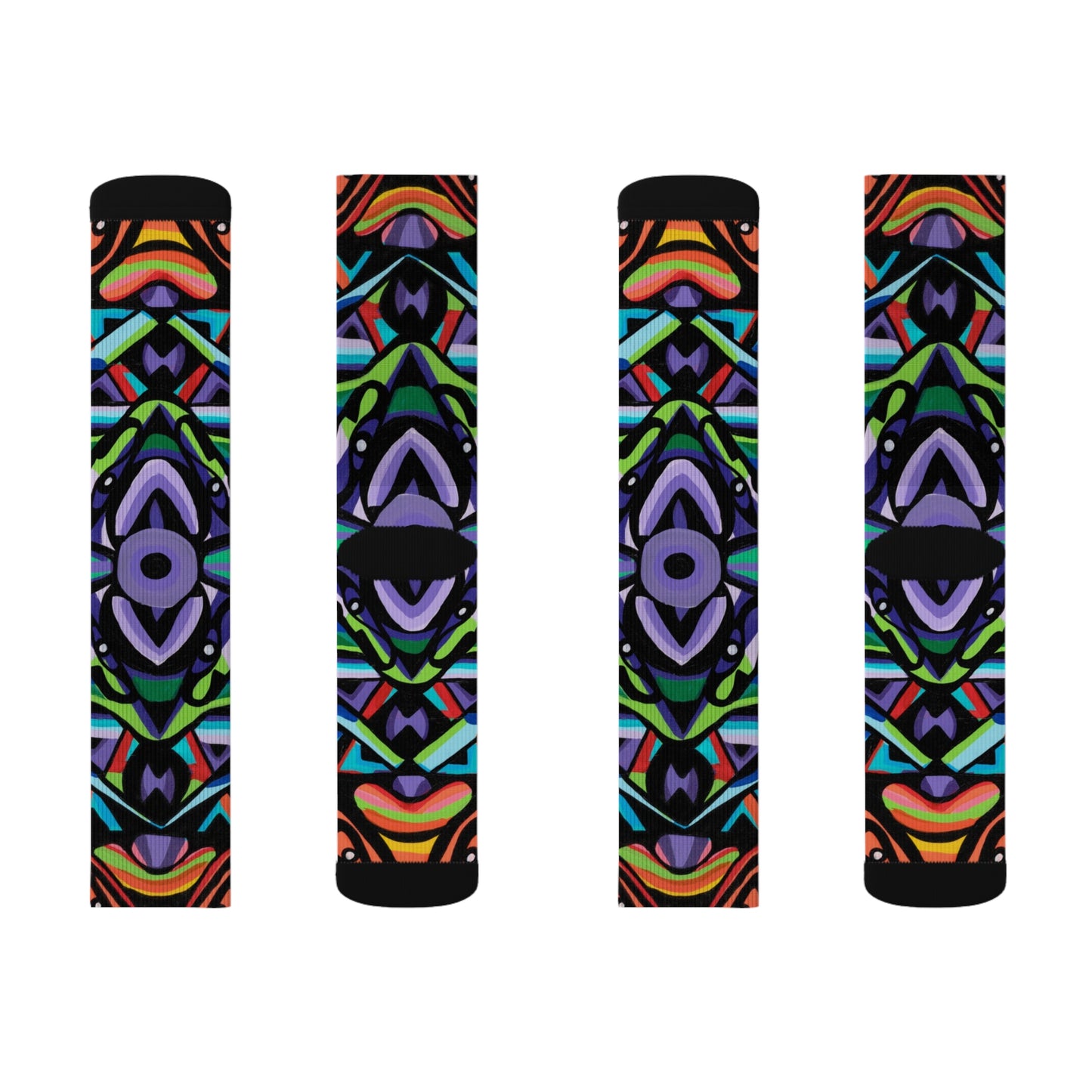 Iron vortex Sublimation Socks
