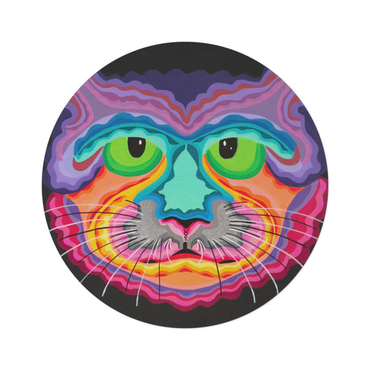 Tryptakitty (Round Rug)