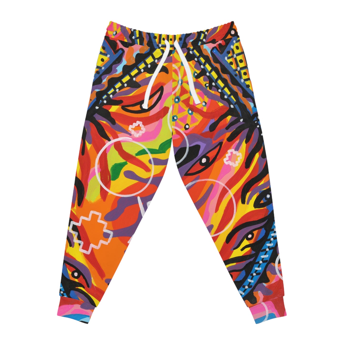 Burning man 24 Athletic Joggers (AOP)