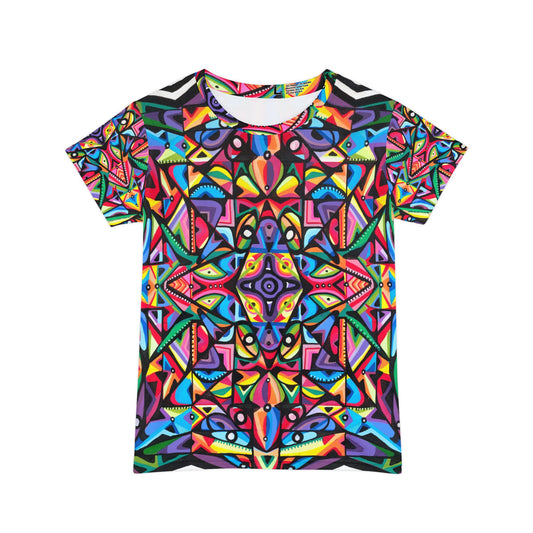 Spirit of growth Women's Short Sleeve Shirt (AOP)