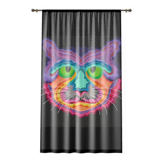 Tryptakitty (Window Curtain)
