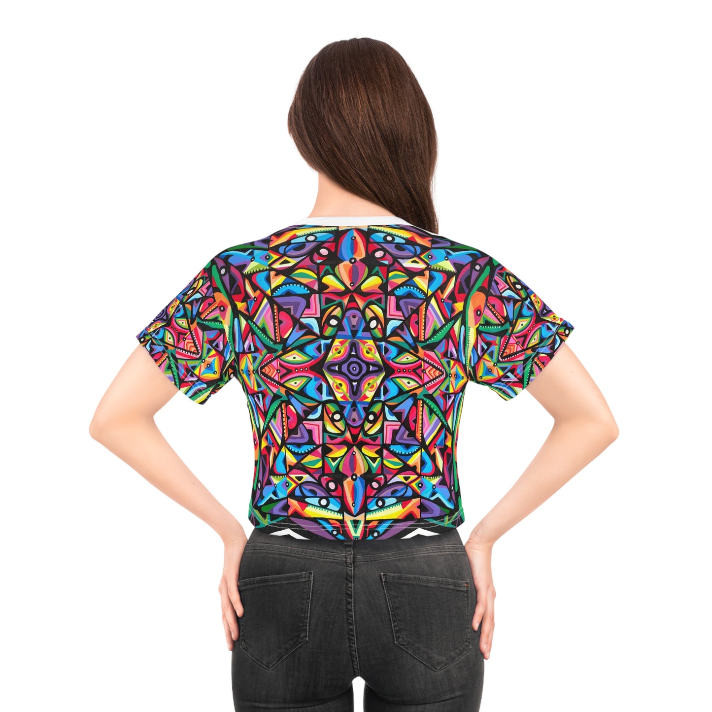 Spirit of growth Crop Tee (AOP)
