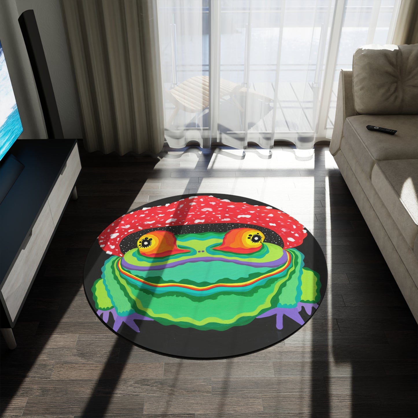 Tryptatoad (Round Rug)