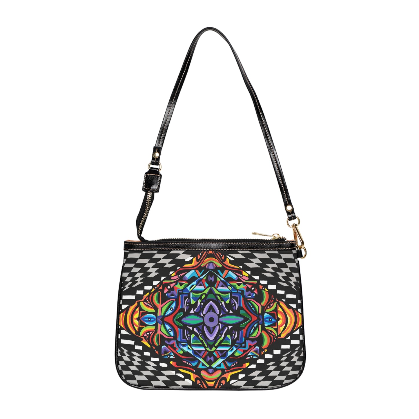 Bolso de hombro pequeño Iron Vortex