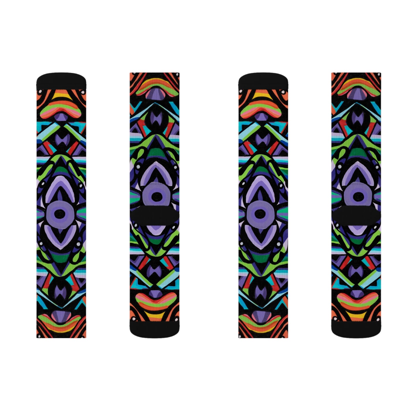 Iron vortex Sublimation Socks