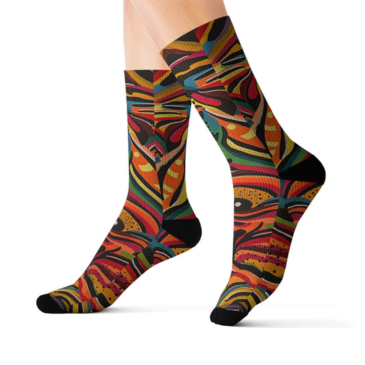 Lion Sublimation Socks
