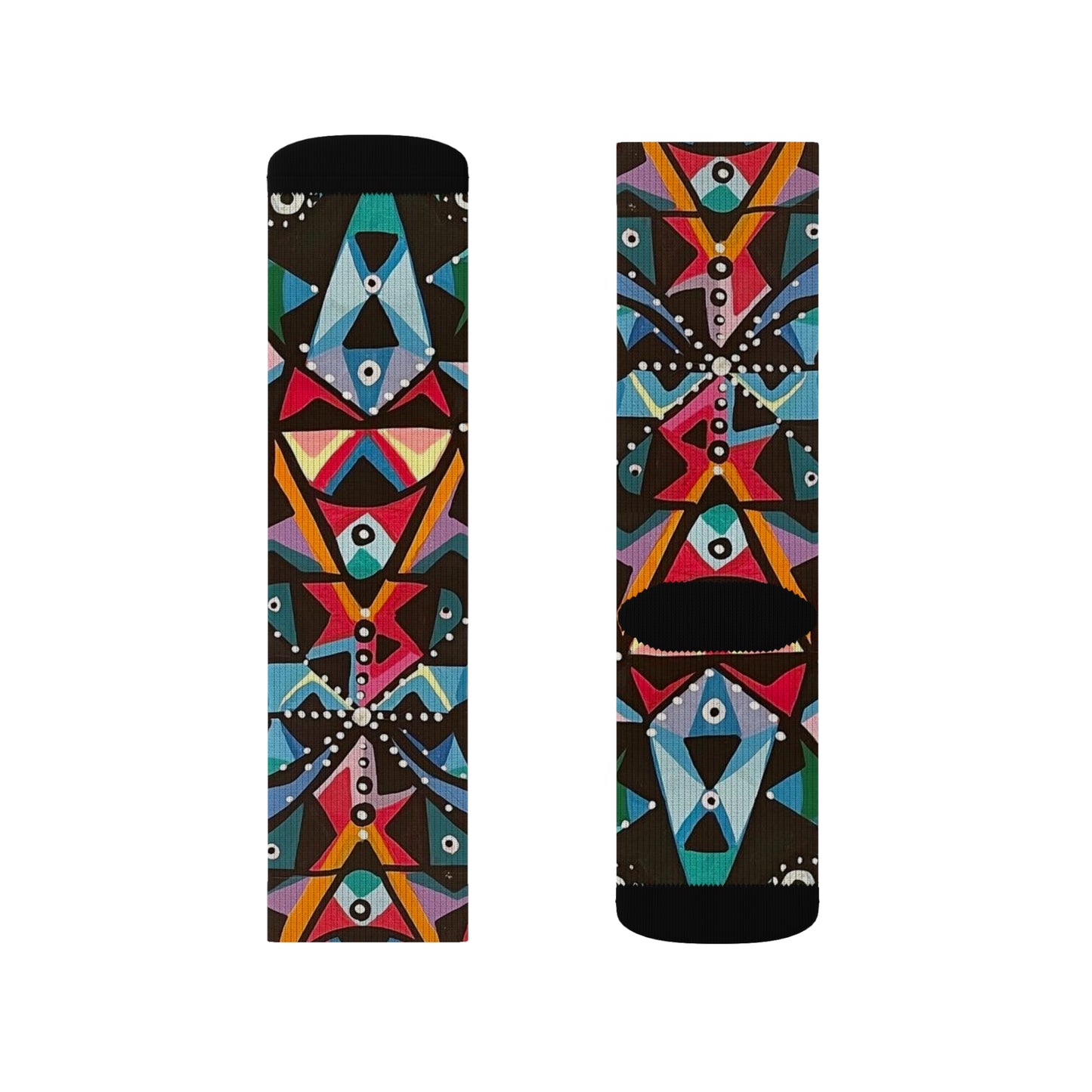 Mandala iron vision Sublimation Socks