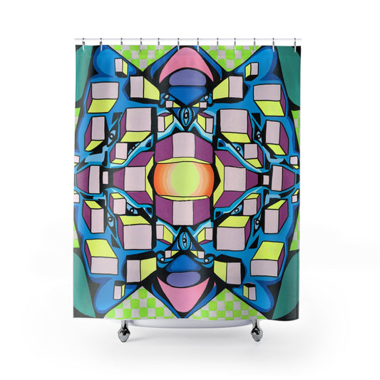 Squares (Shower Curtains)