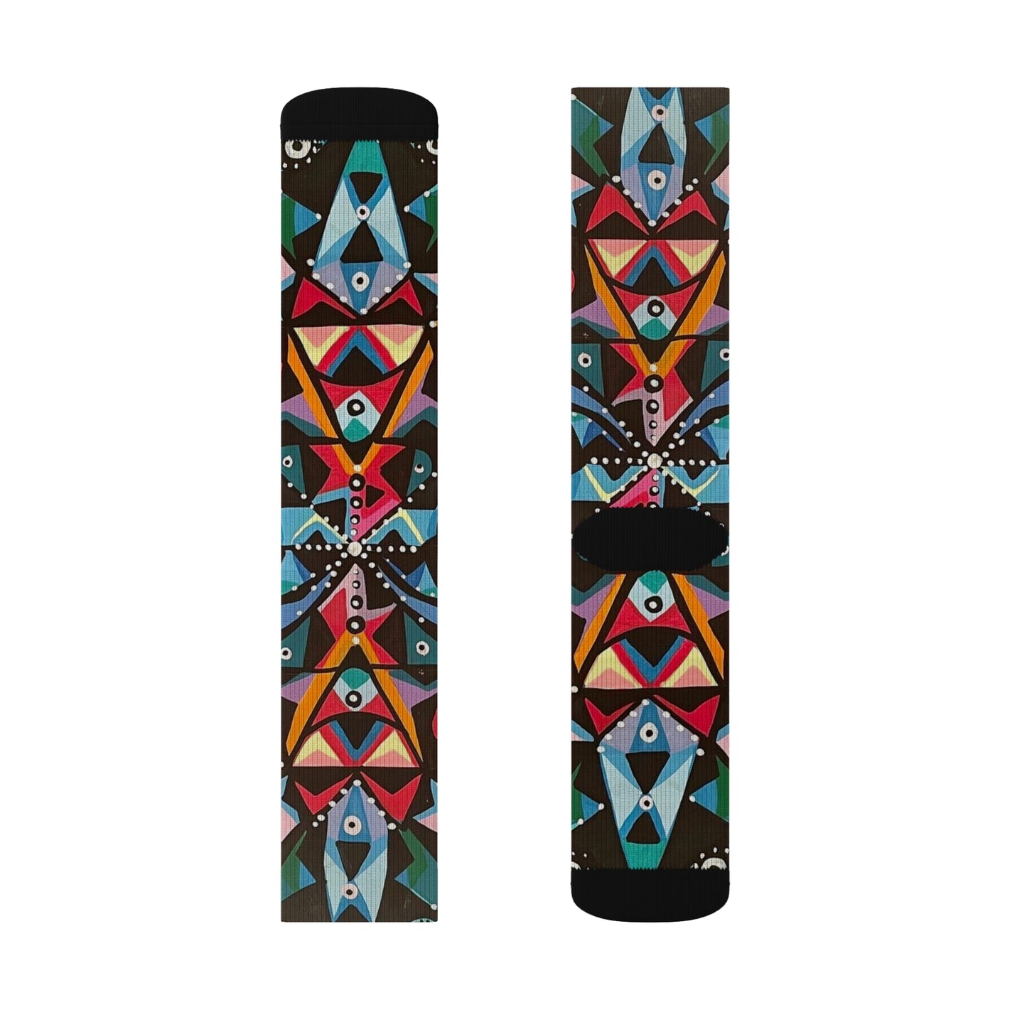 Mandala iron vision Sublimation Socks