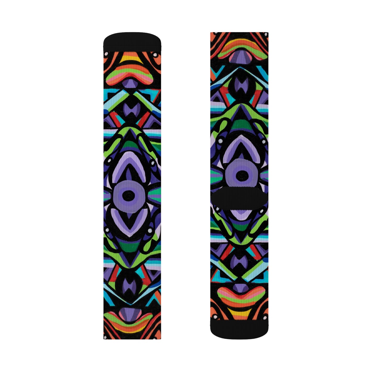 Iron vortex Sublimation Socks
