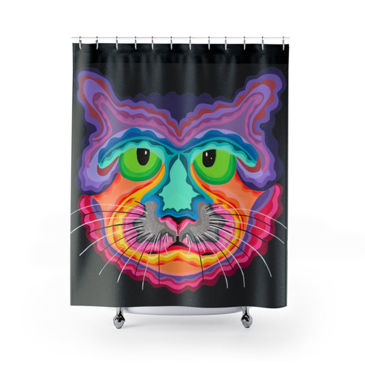Tryptakitty (Shower Curtains)