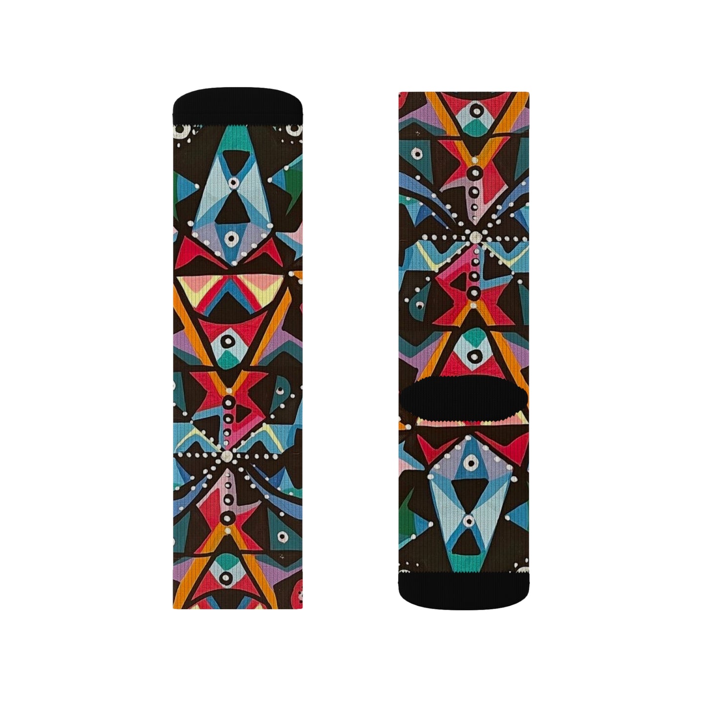 Mandala iron vision Sublimation Socks