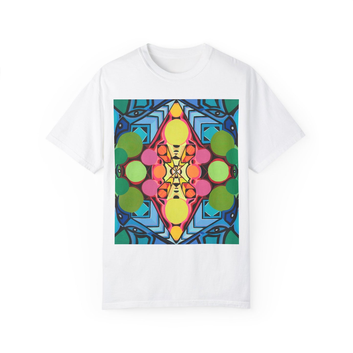 Camiseta unisex teñida en prenda