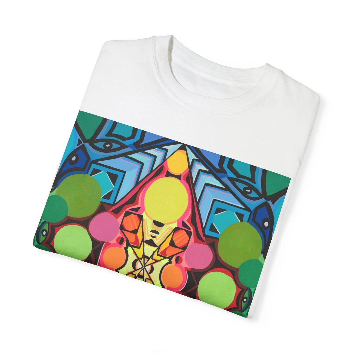 Camiseta unisex teñida en prenda