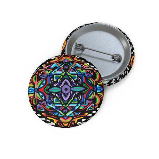 Botones pin personalizados de Iron Vortex
