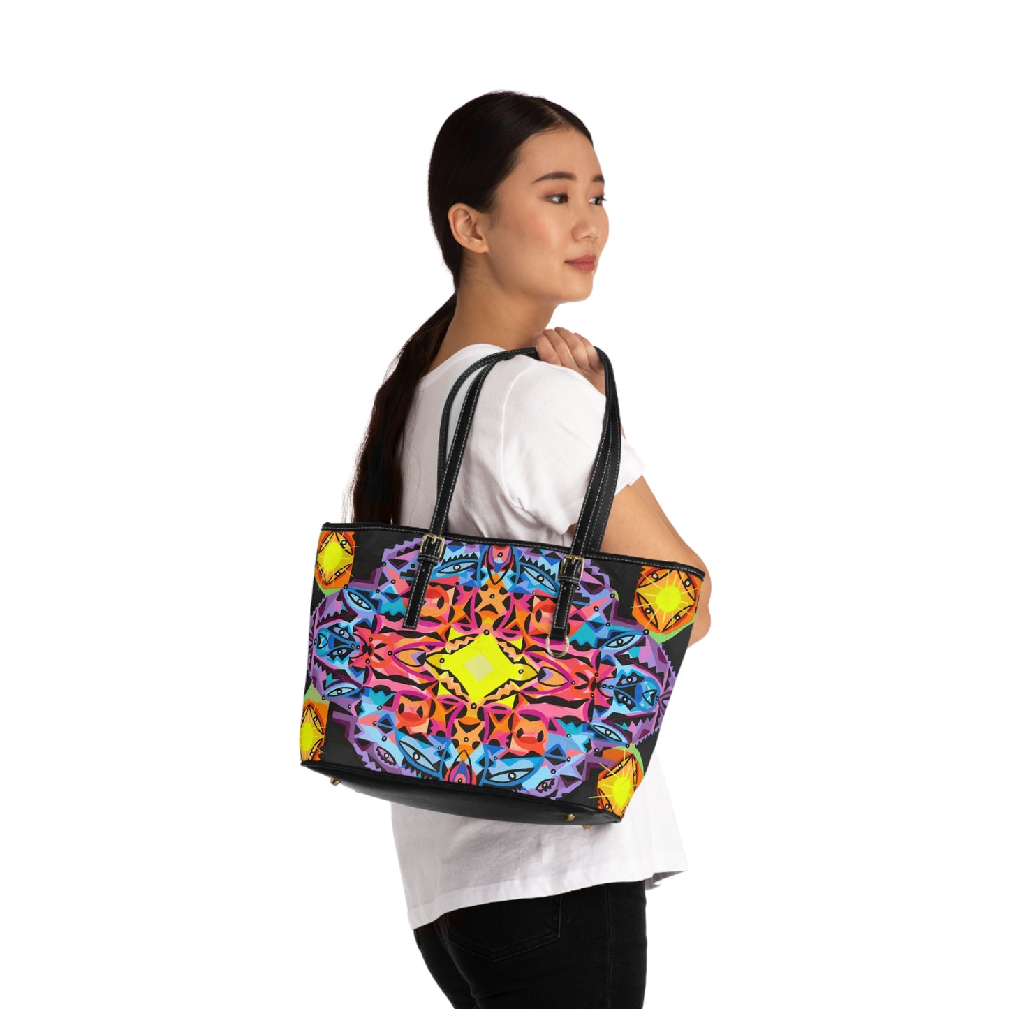 Bolso de hombro de piel sintética Dream Portal