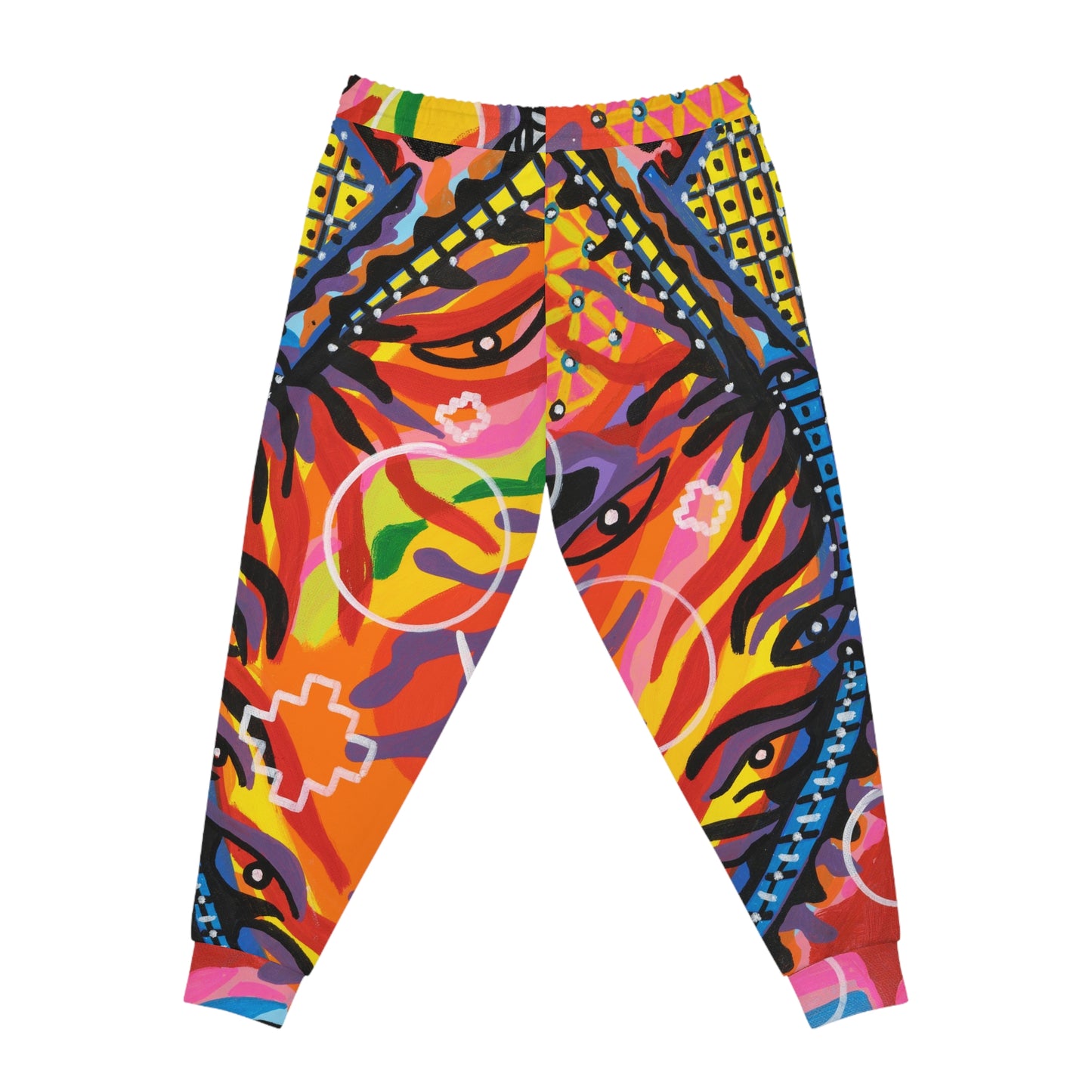 Burning man 24 Athletic Joggers (AOP)
