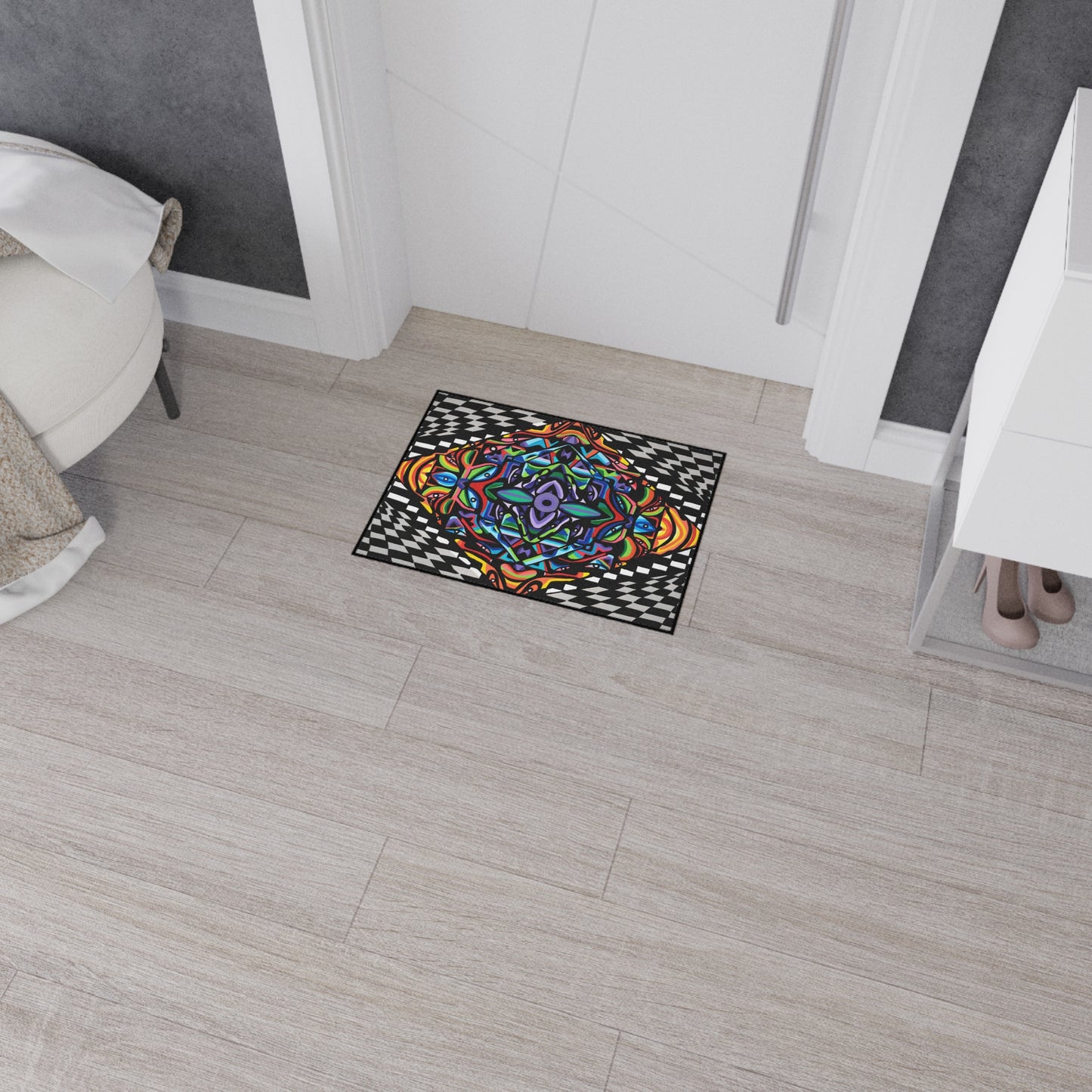 Alfombrilla de suelo resistente Iron Vortex