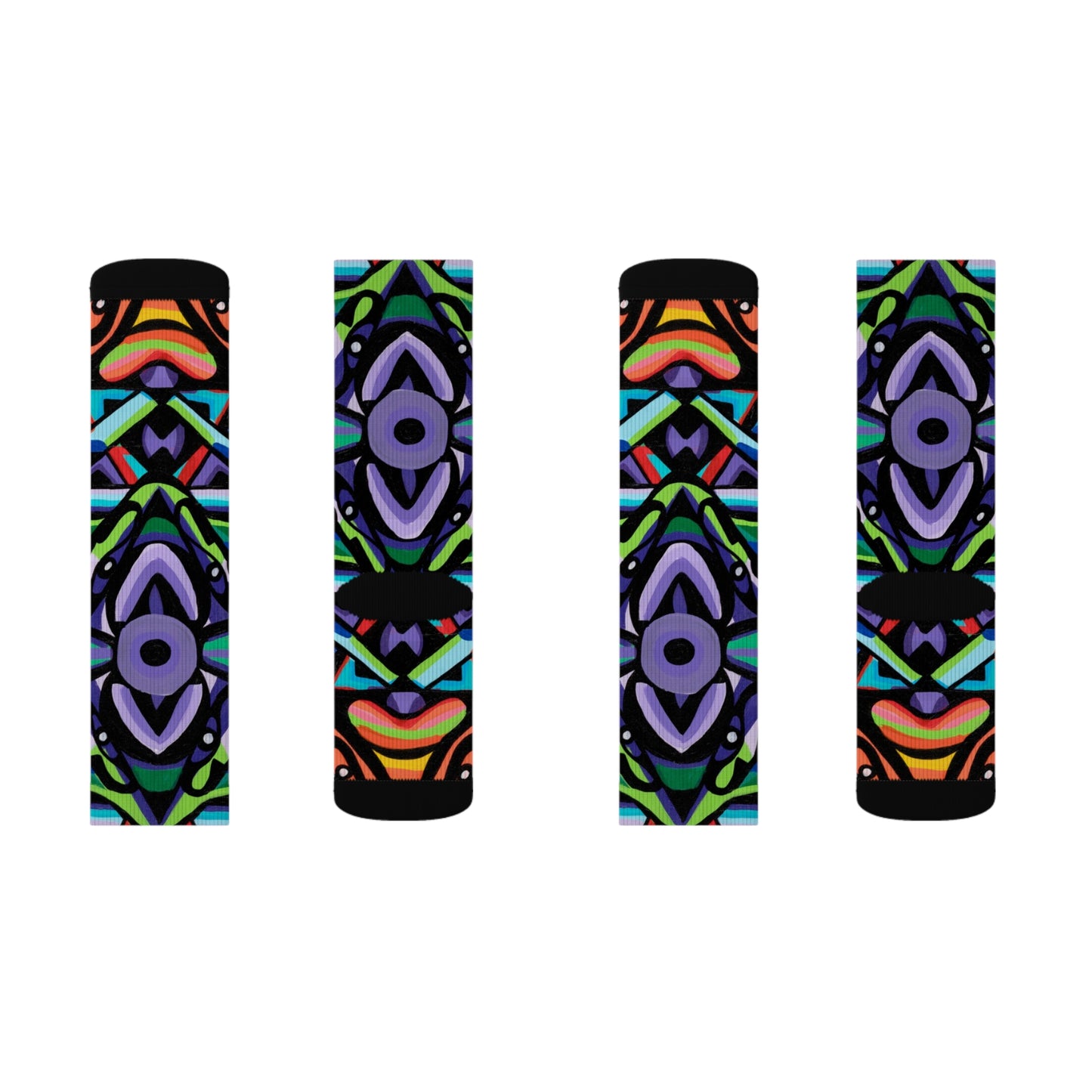 Iron vortex Sublimation Socks