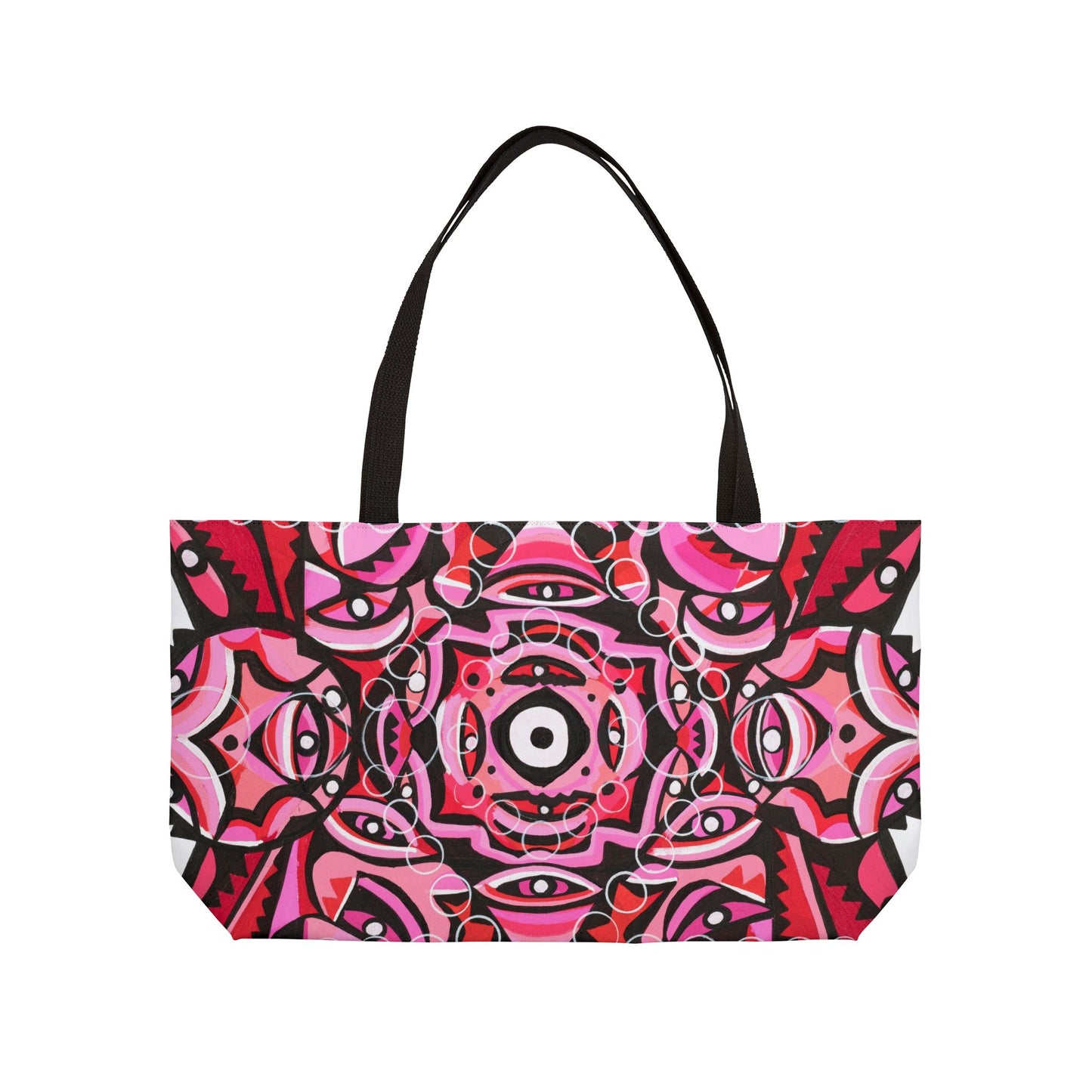 Bolsa de mano de fin de semana en color champán rosado