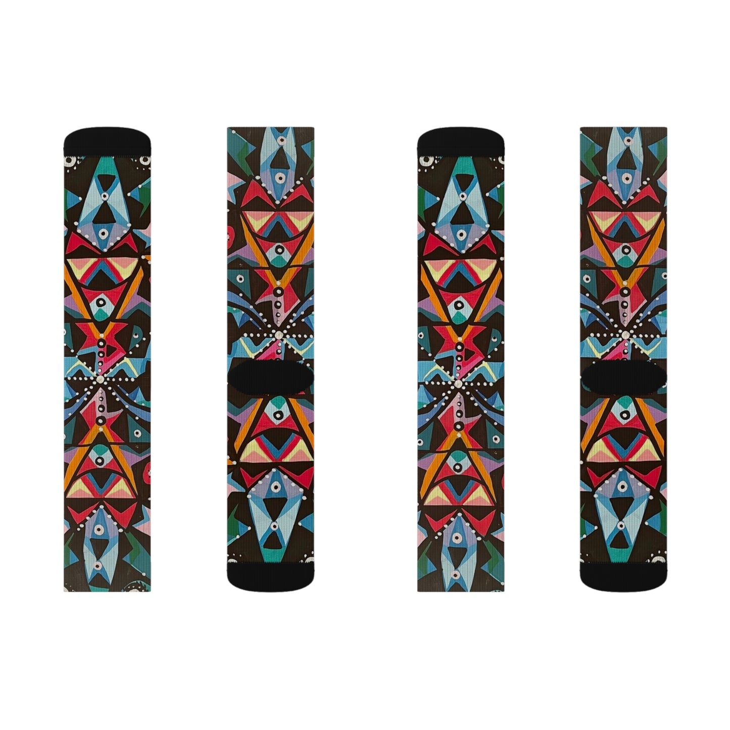 Mandala iron vision Sublimation Socks