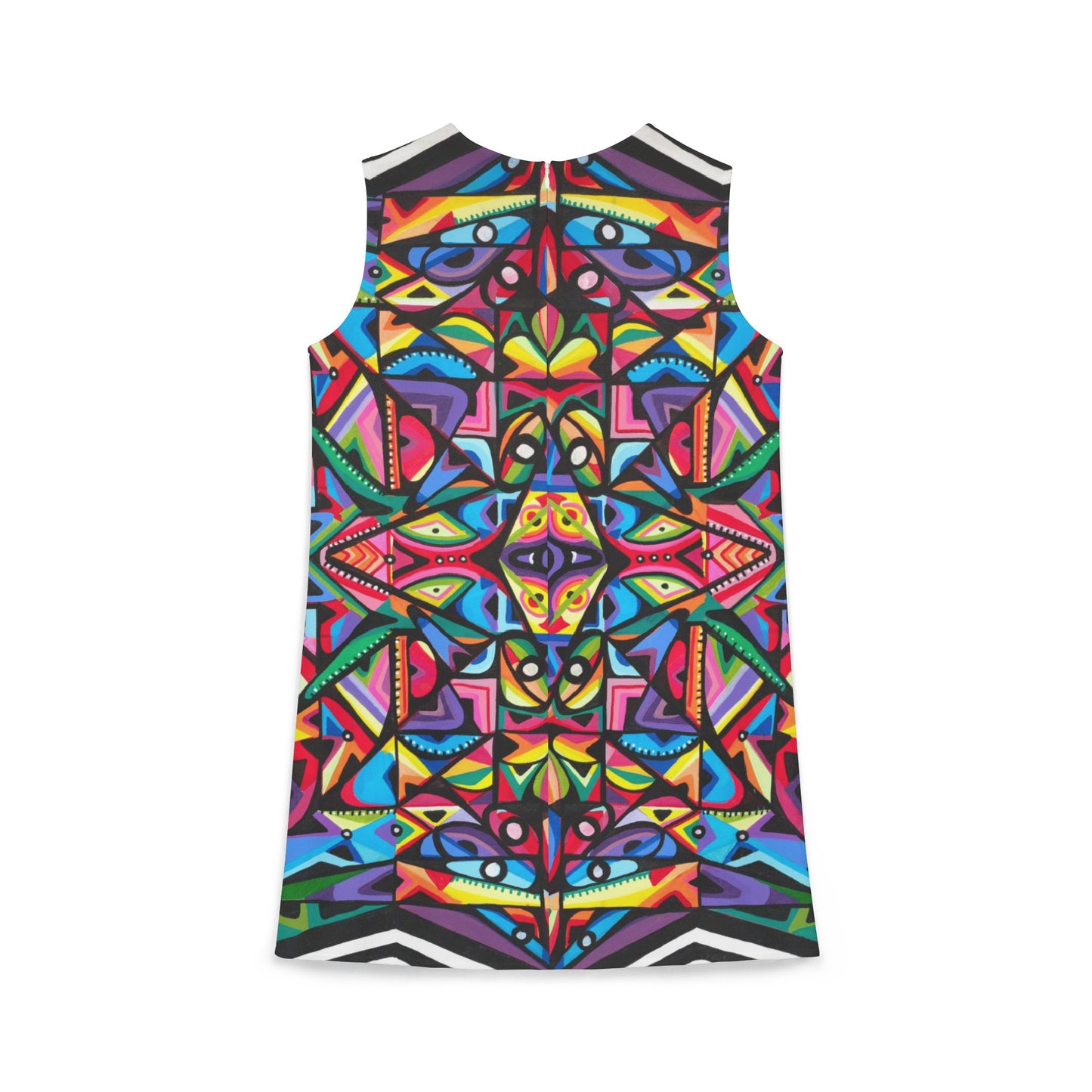 Spirit of growth A-line Sleeveless Dress (AOP)