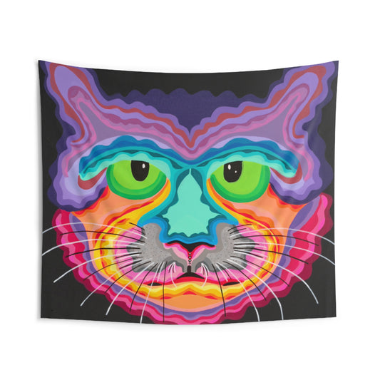 Tryptakitty (Indoor Wall Tapestries)