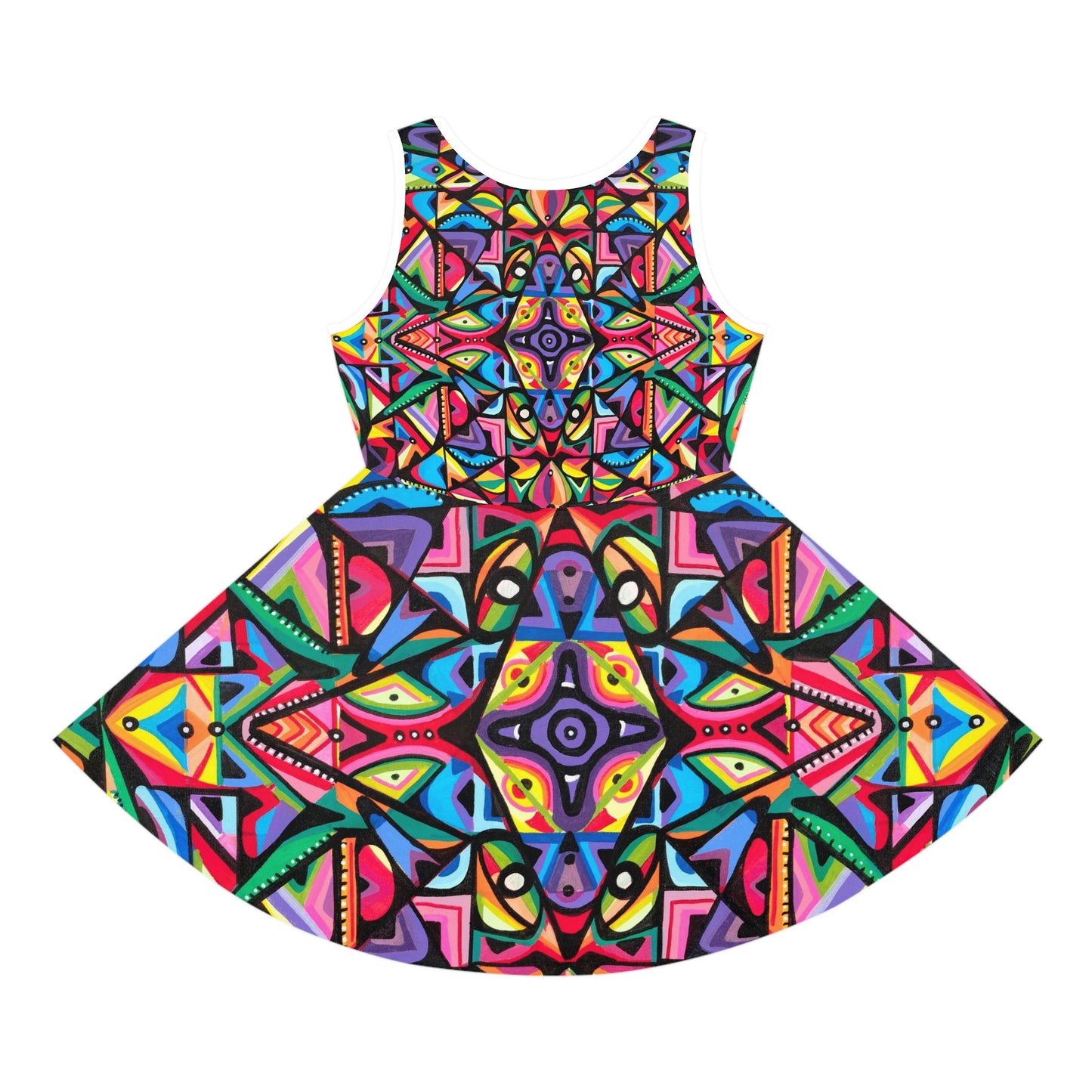 Spirit of growth Girls' Sleeveless Sundress (AOP)
