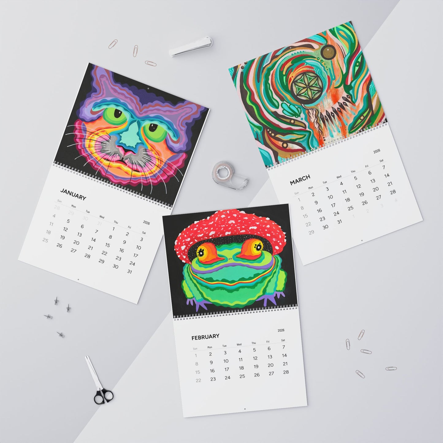 Ironhead Wall Calendar (2026)