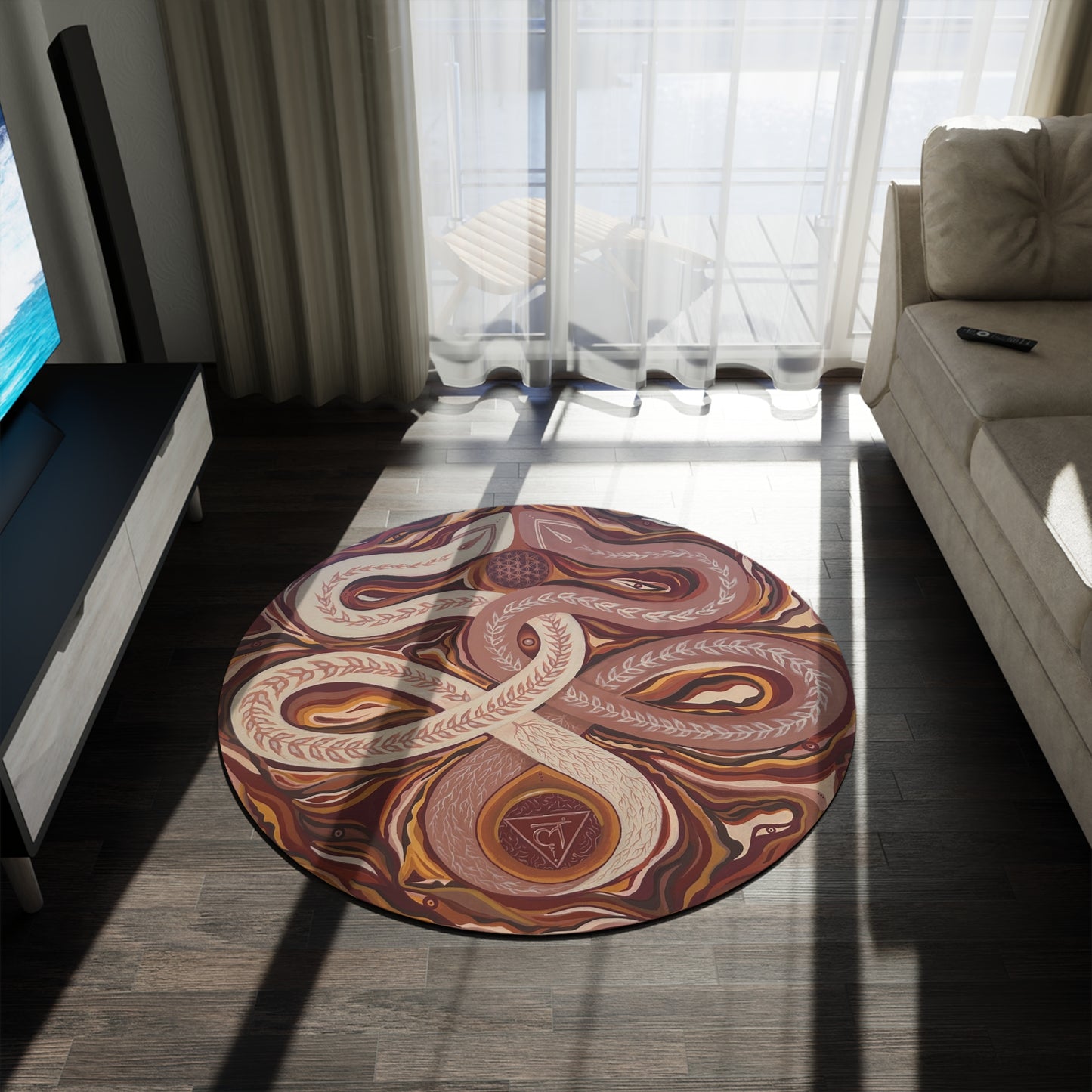 Grounded Union Round Rug